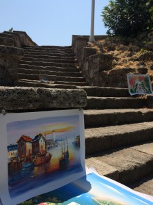 eeuwenoude stadsmuur