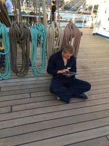 Wat doe je als matroos op de MIR tijdens Sail?